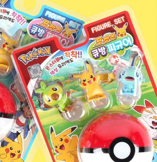 Pokemon Suction Figure Monster Ball - Pokemon Suction Figure Monster Ball