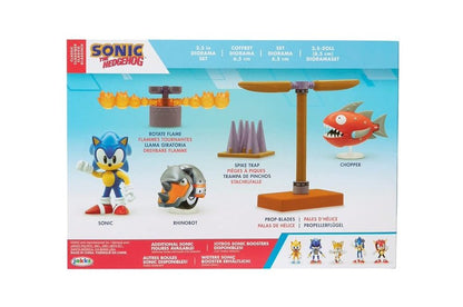 Sonic 2.5" Diorama Set- Flying Batter Zone in window box - Sonic 2.5" Diorama Set- Flying Batter Zone in window box