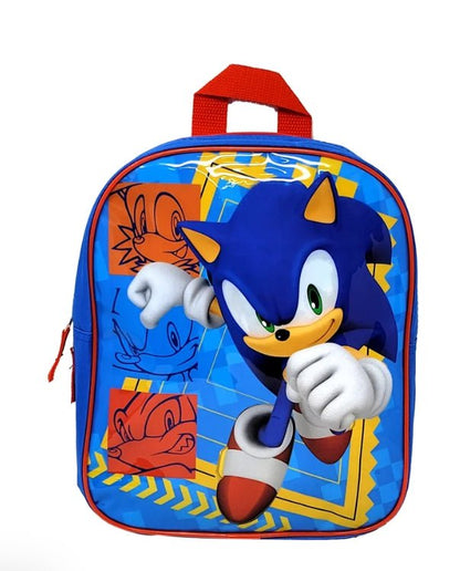 SONIC HEDGEHOG MOVIE BACKPACK 11" MINI TODDLER - SONIC HEDGEHOG MOVIE BACKPACK 11" MINI TODDLER