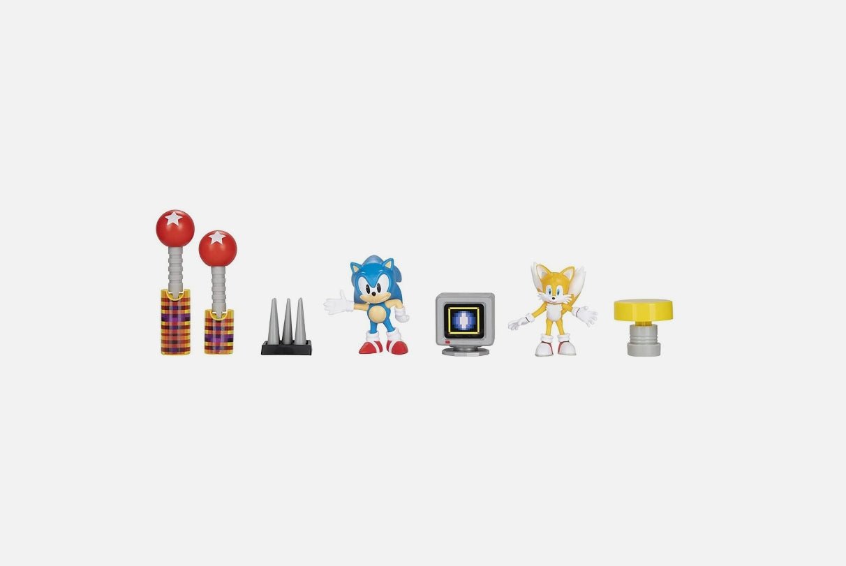 Sonic The Hedgehog 2.5 Inch Action Figure Diorama Set - Sonic The Hedgehog 2.5 Inch Action Figure Diorama Set