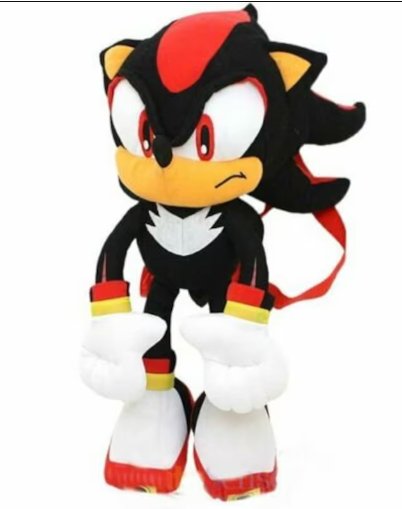 Sonic the Hedgehog Shadow Plush Figure Backpack(24inch) - Sonic the Hedgehog Shadow Plush Figure Backpack(24inch)