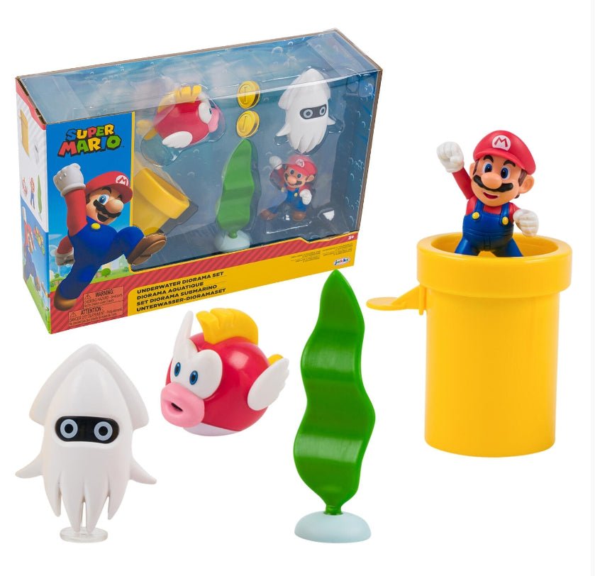 Super Mario 2.5 Inch Action Figure World Of Nintendo - Super Mario 2.5 Inch Action Figure World Of Nintendo