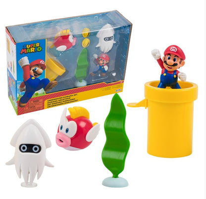 Super Mario 2.5 Inch Action Figure World Of Nintendo - Super Mario 2.5 Inch Action Figure World Of Nintendo