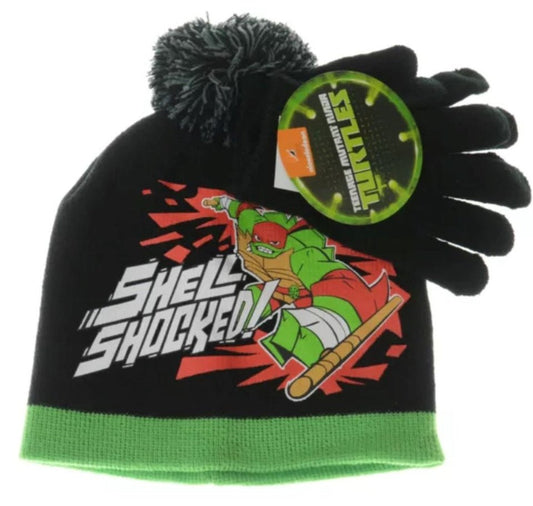 Teenage Mutant Ninja Turtles Boys Hat & Glove Set - Teenage Mutant Ninja Turtles Boys Hat & Glove Set