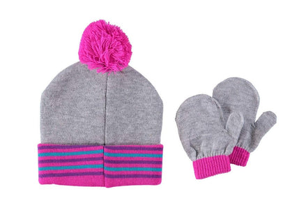 VAMPIRINA DISNEY Sweetly Vee Winter Beanie Hat & Mittens Set - VAMPIRINA DISNEY Sweetly Vee Winter Beanie Hat & Mittens Set